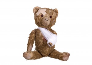diseased teddybear